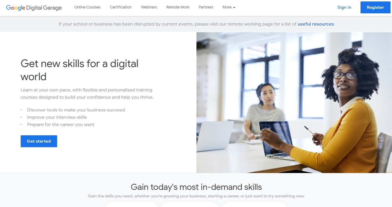 digital marketing courses for free