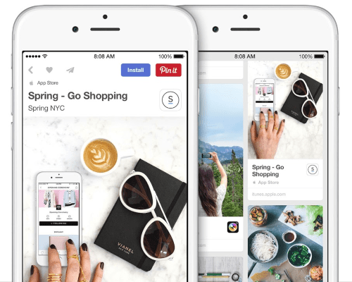Pinterest advertising types