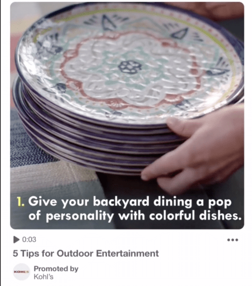 Pinterest advertising types
