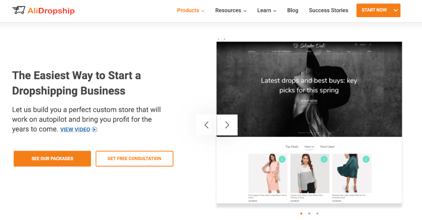 AliDropship stores: a handy solution for those benefitting from their entrepreneurial spirit