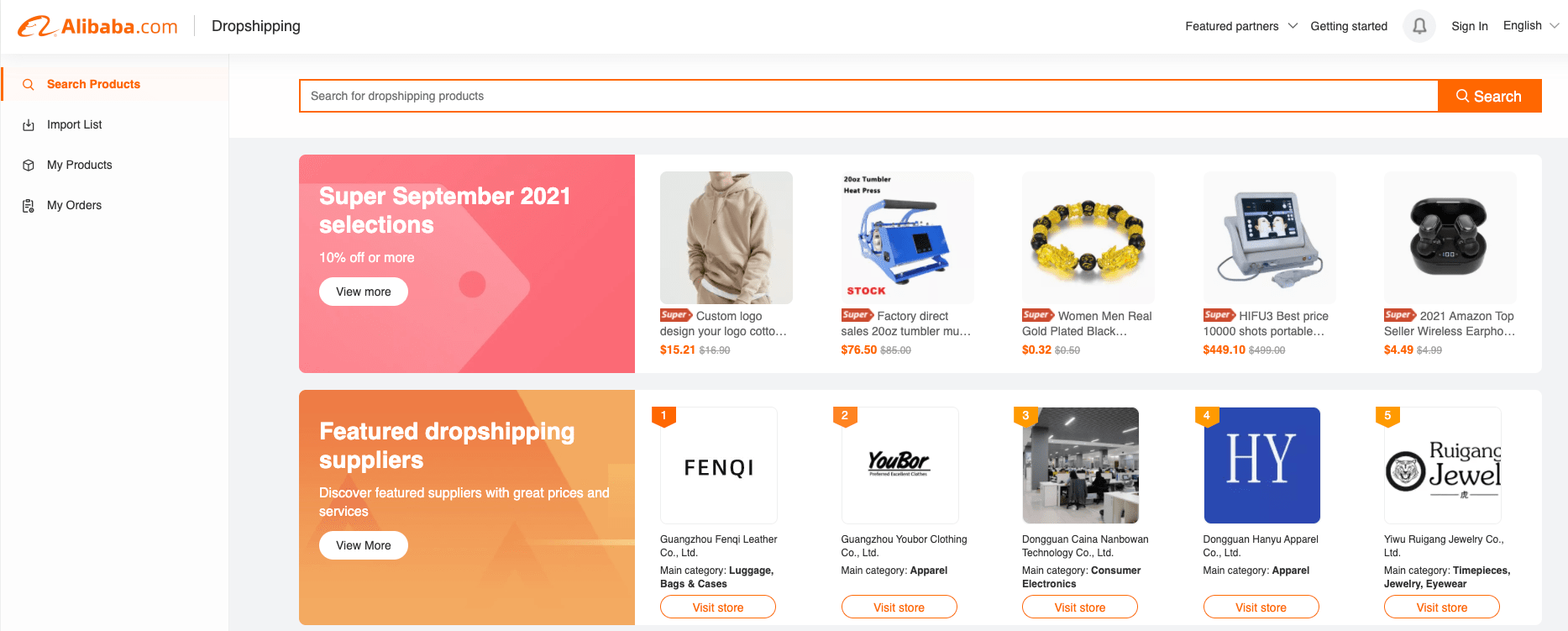 a picture showing how to gain profit from Alibaba in 2021