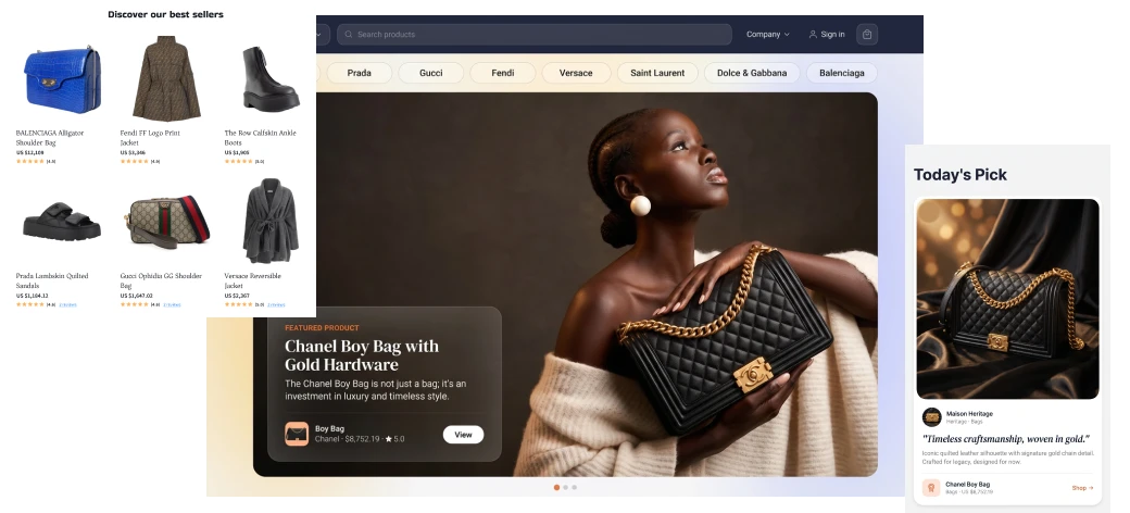Store interface example