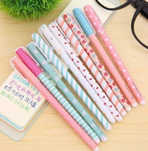 10 Kawaii pens as an example of cute products for dropshipping