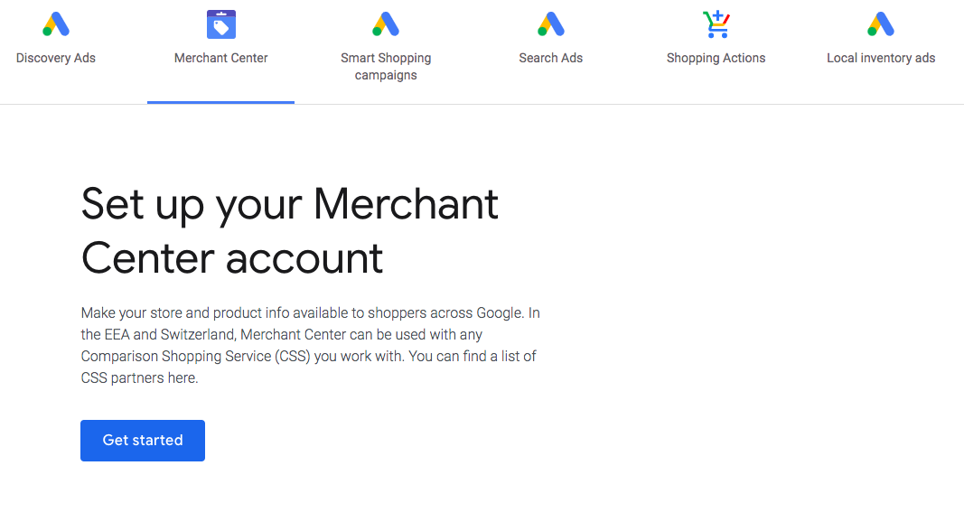 Google Merchant Center