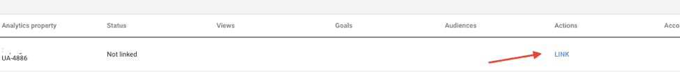 ling Google Analytics in Google Ads