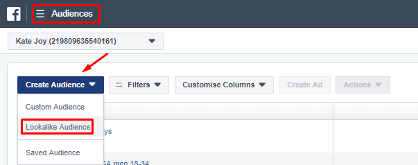 Conversion Lookalike Audiences