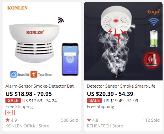 Smart home smoke detector