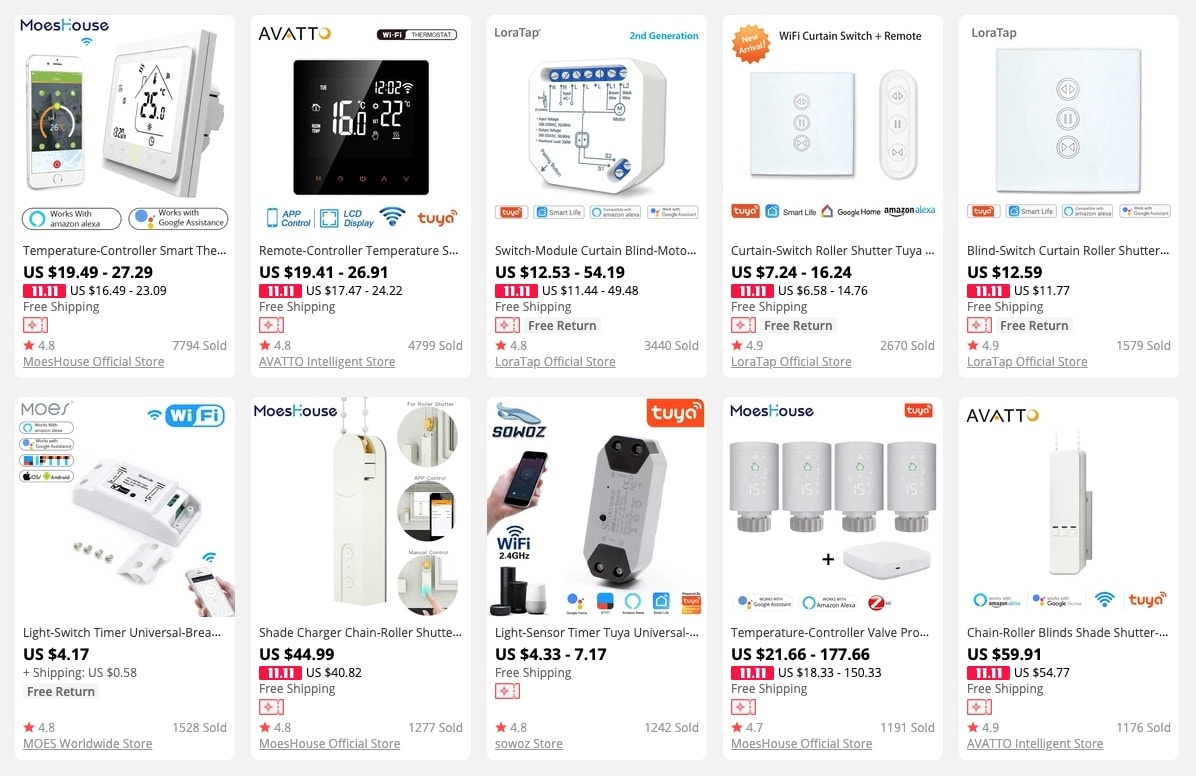 an image showing cheap smart home devices to sell in 2023