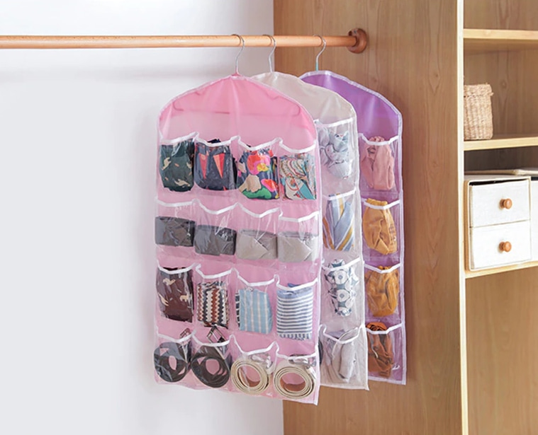 Storage for socks and underwear