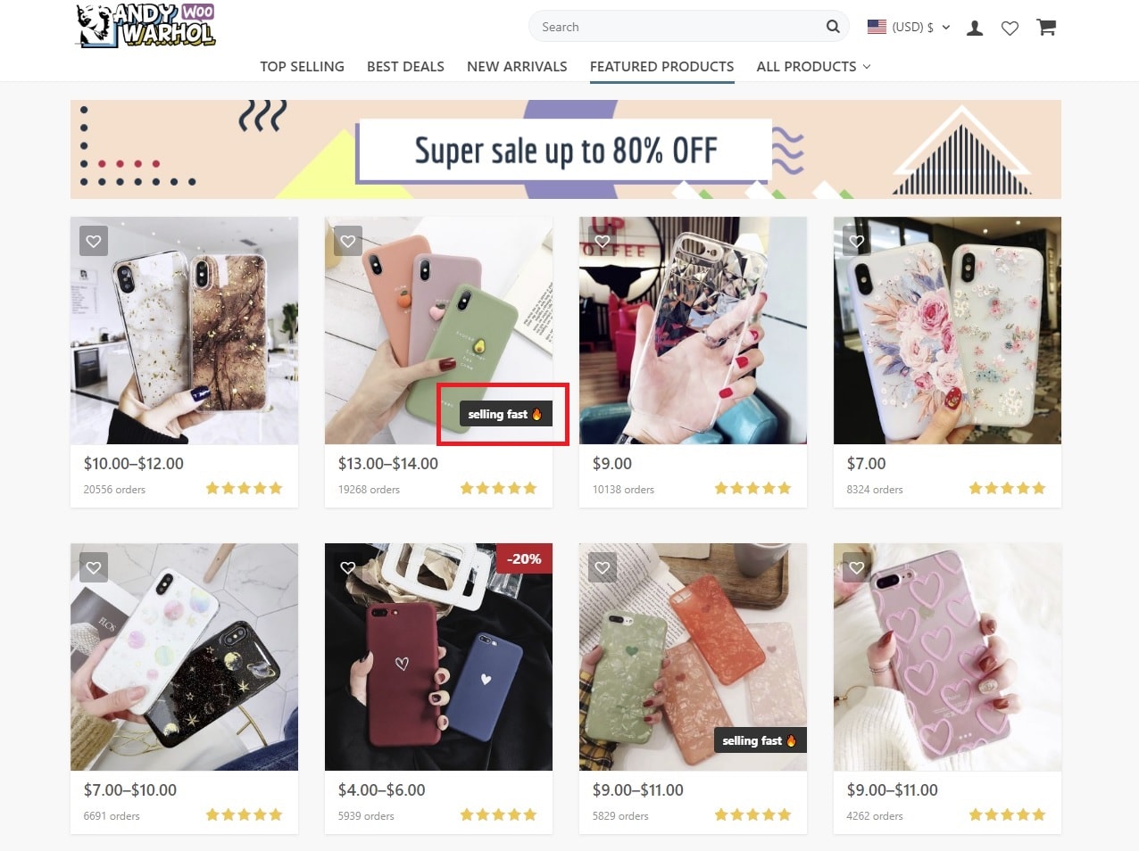 FOMO for online store