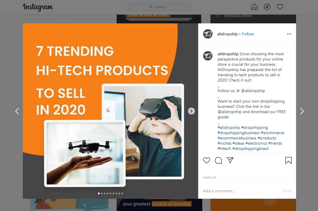 draw attention on instagram
