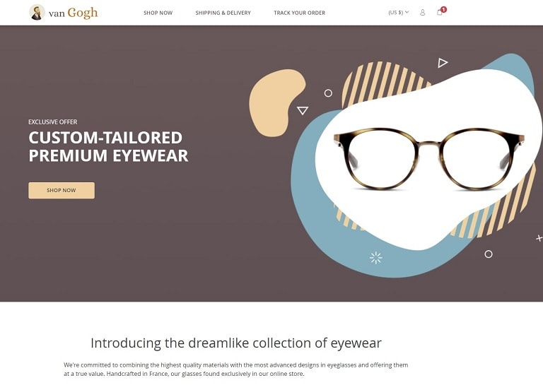 single product website