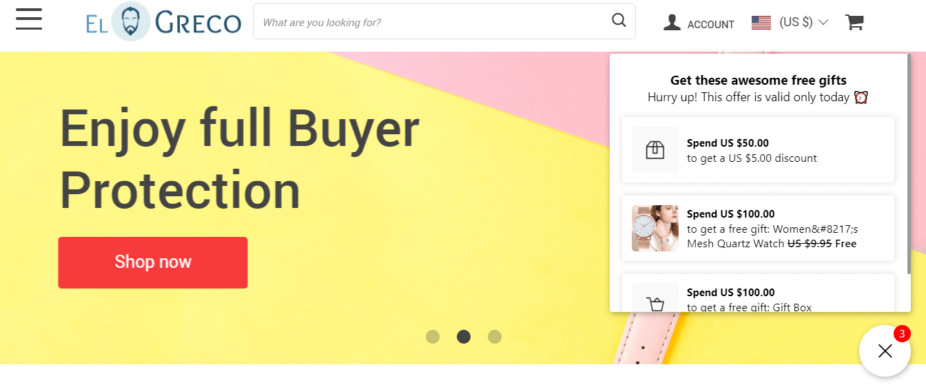 Gift Box add-on is a piece of dropshipping software helping you showcase and create gifts for your customers