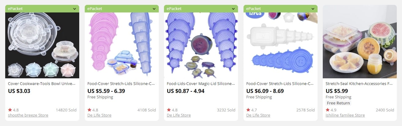 a picture showing food covers and their prices