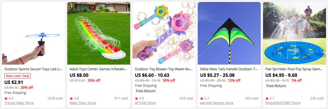 a picture showing what to sell in spring and summer for profit