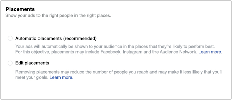where to run Facebook promotion