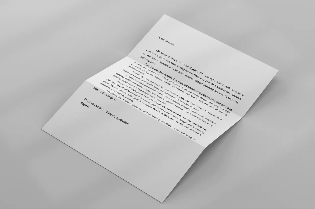 letter