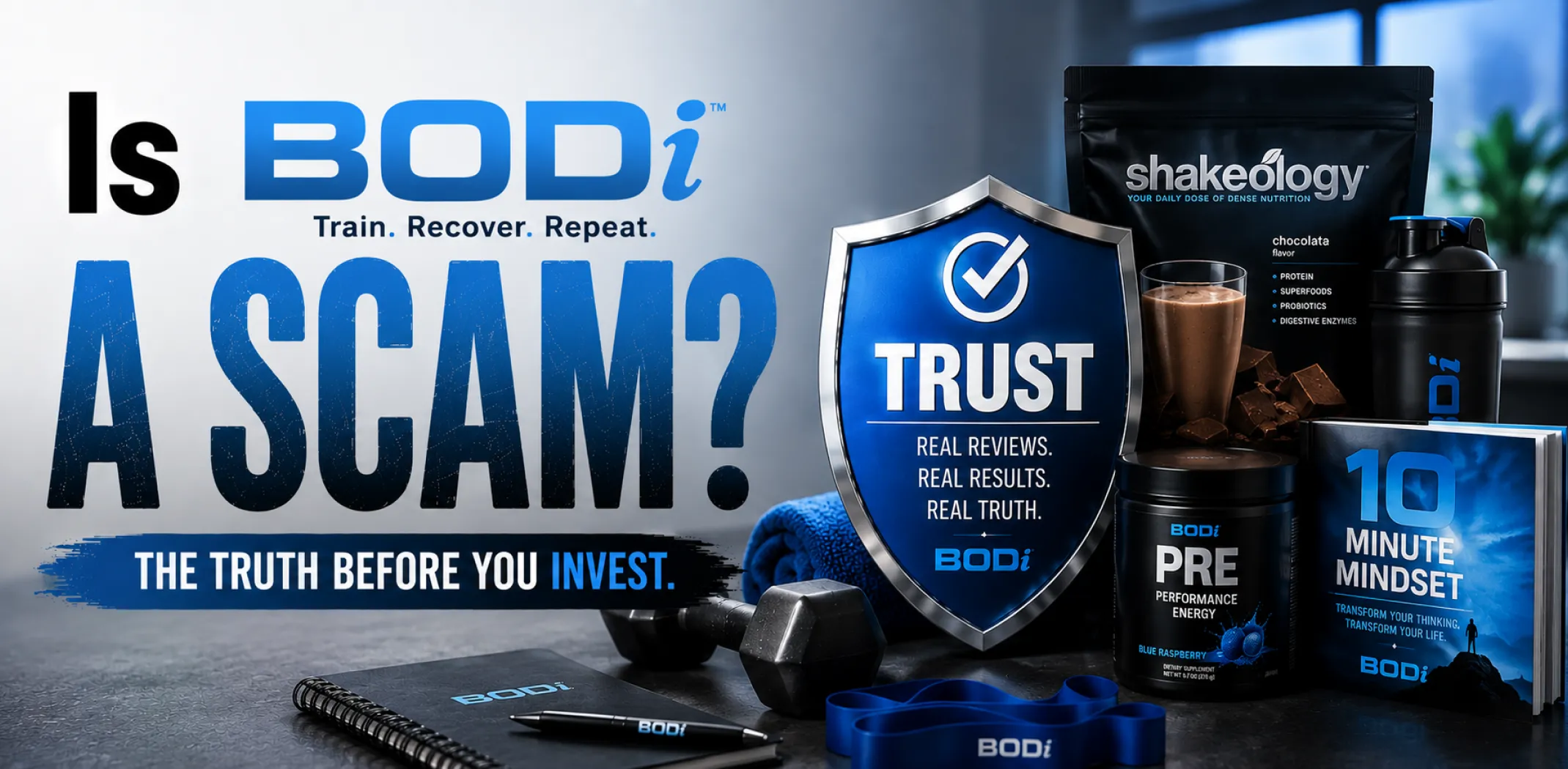 Featured image for an article answering the question "Is BODi a scam?"