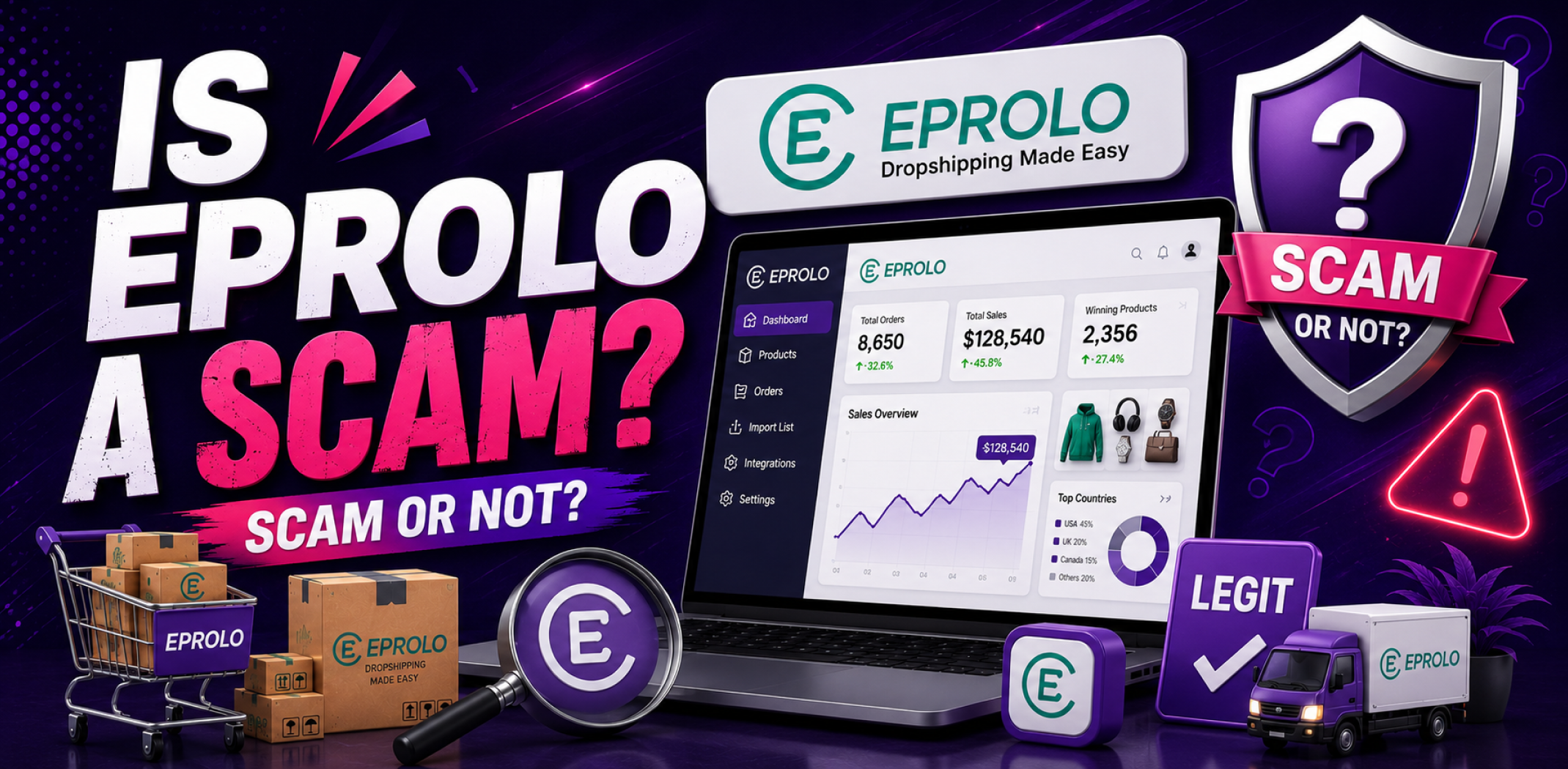Featured image for an article about Is Eprolo a scam.