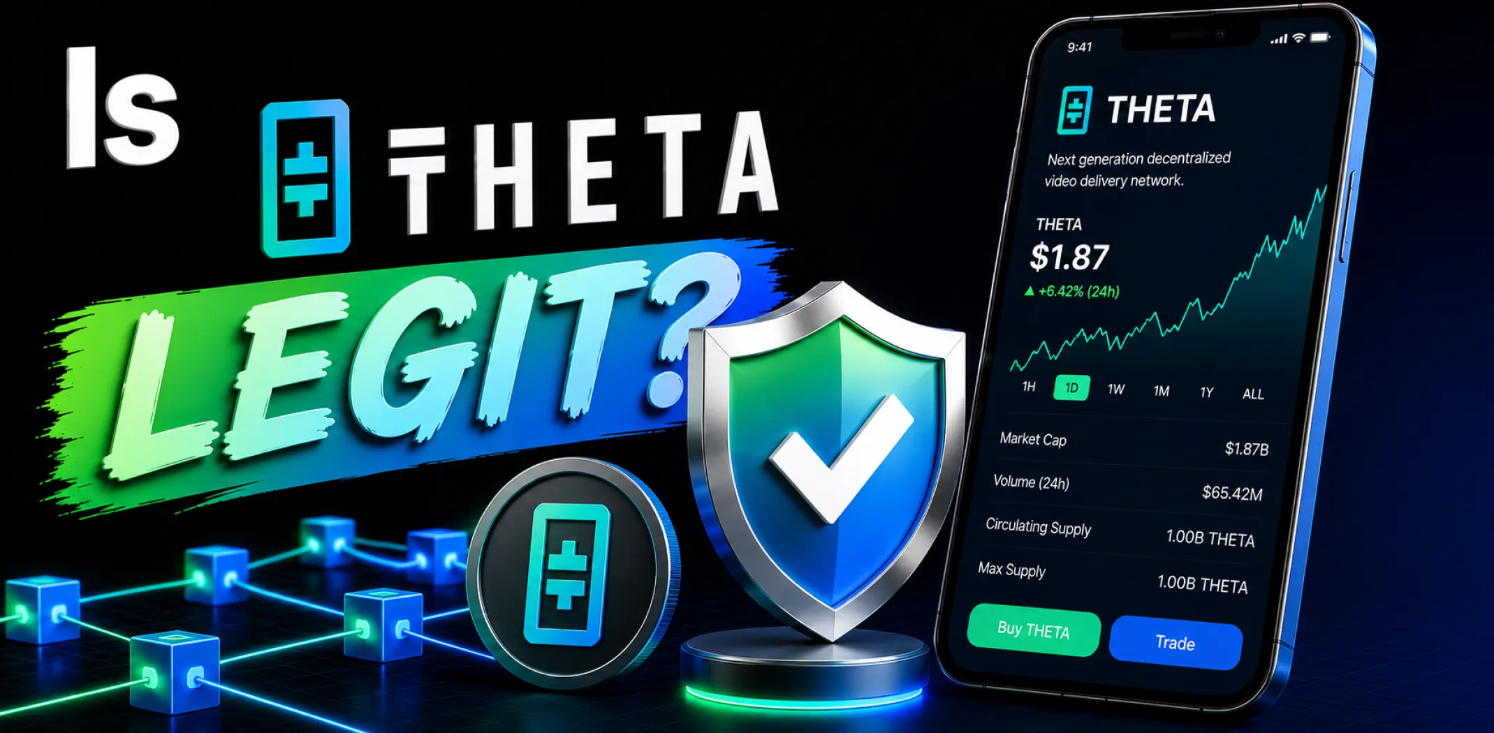 Featured image for an article answering the question "Is Theta legit?"