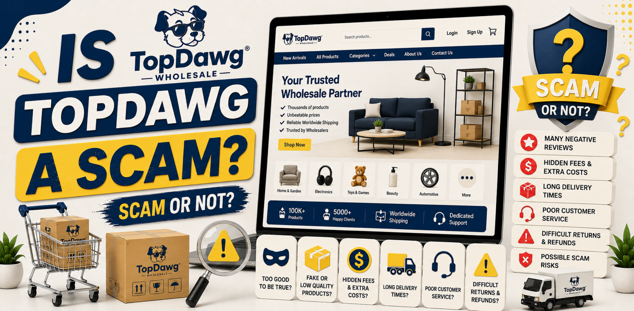 Featured image for an article about Is TopDawg a scam.