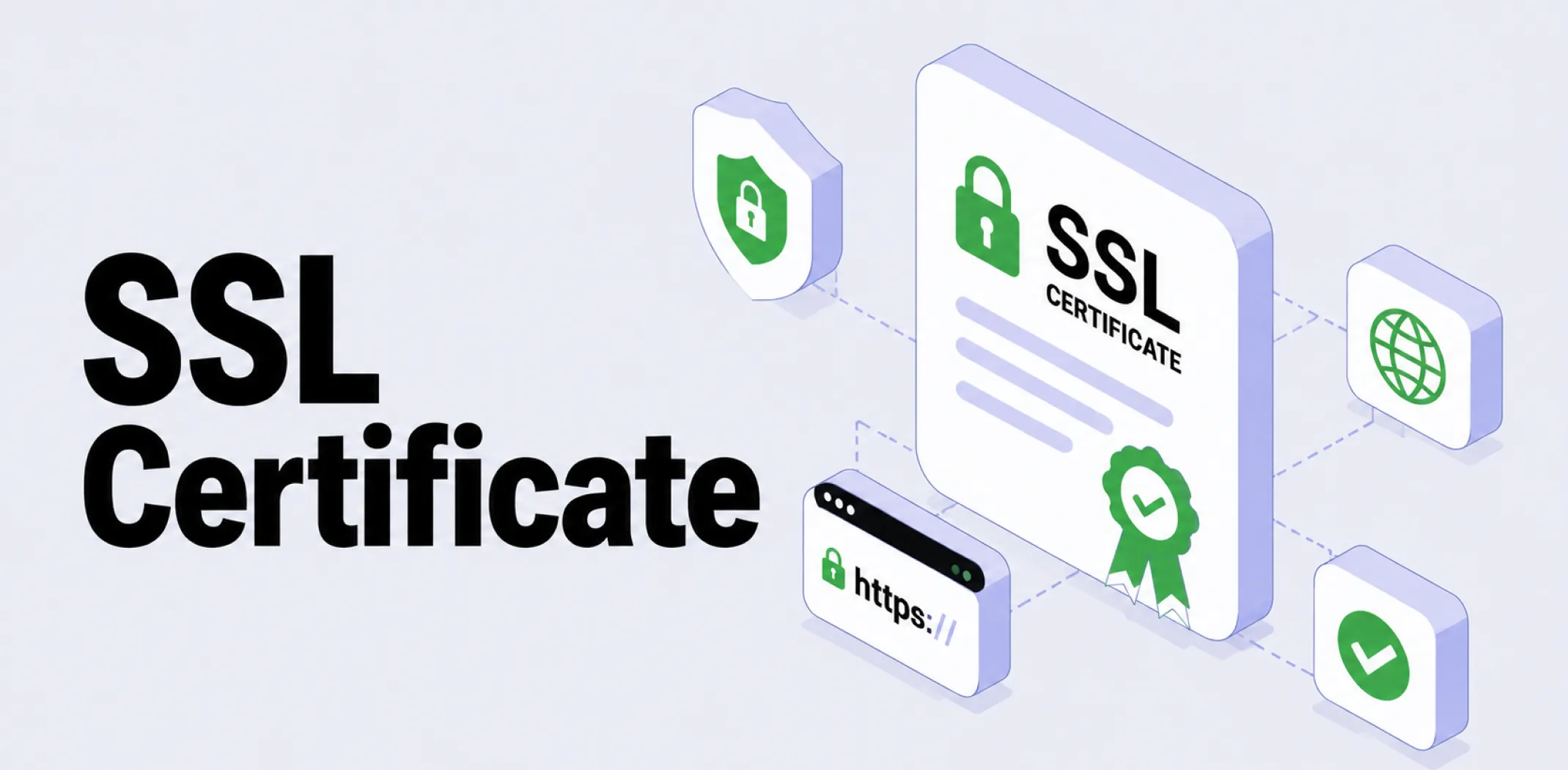 Featured image for an article about an SSL certificate