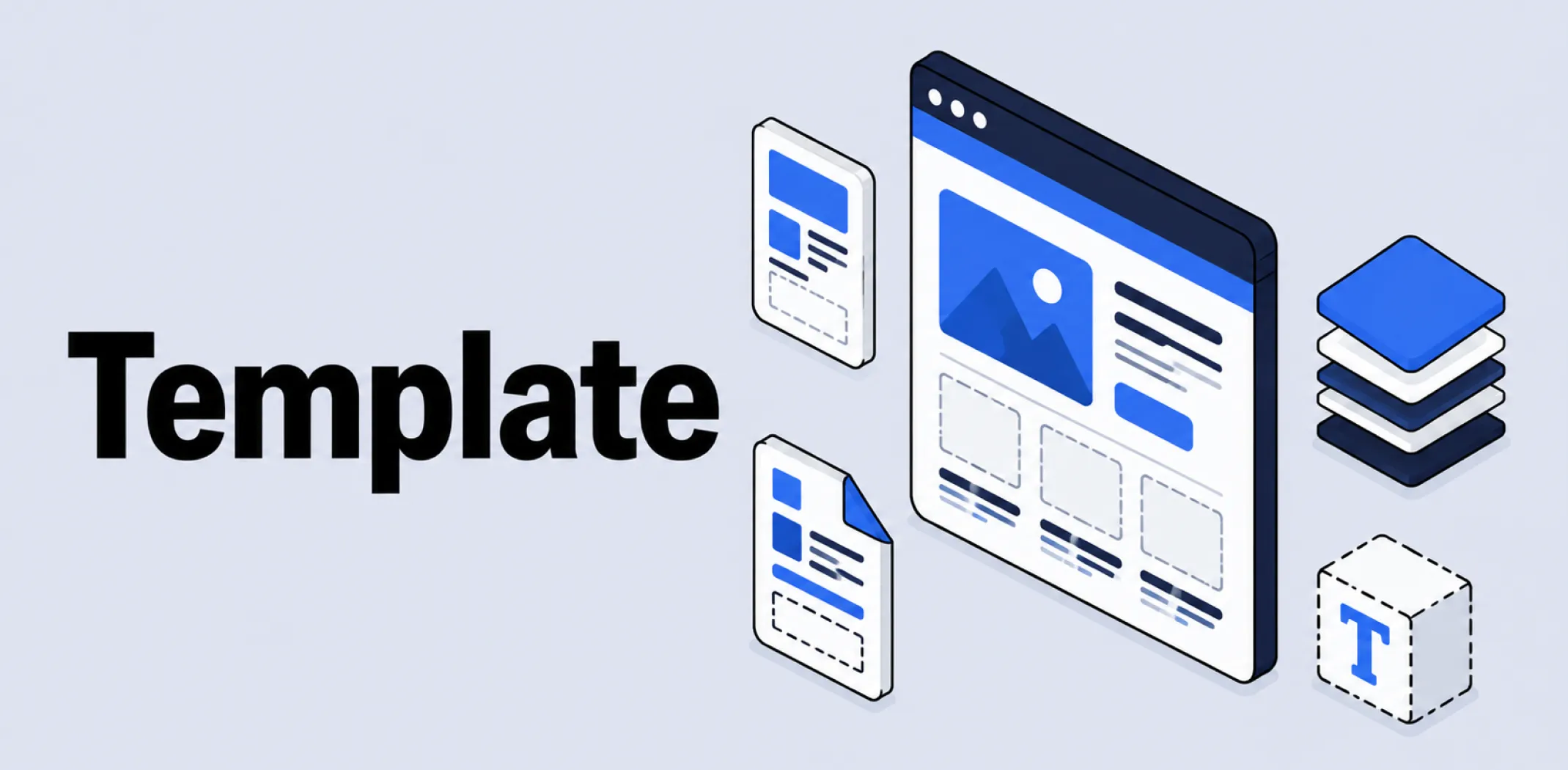 Featured image for an article about a template