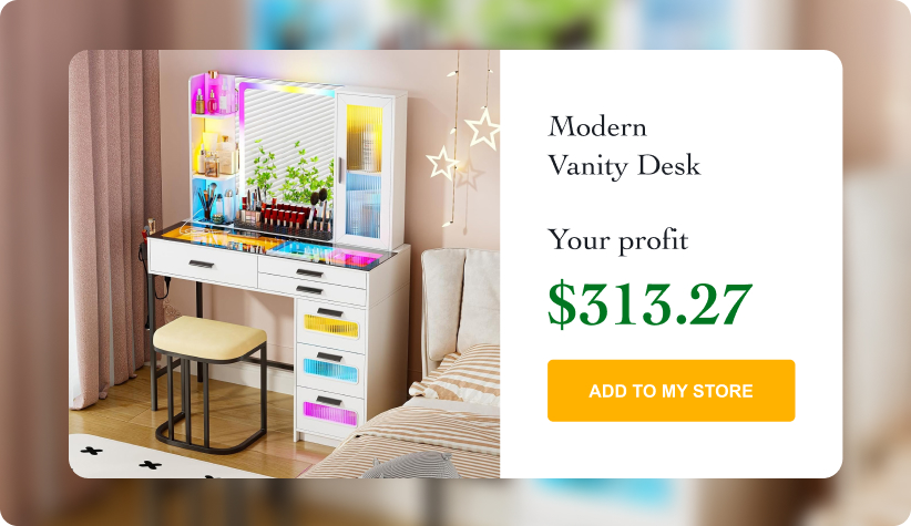Modern Vanity Desk