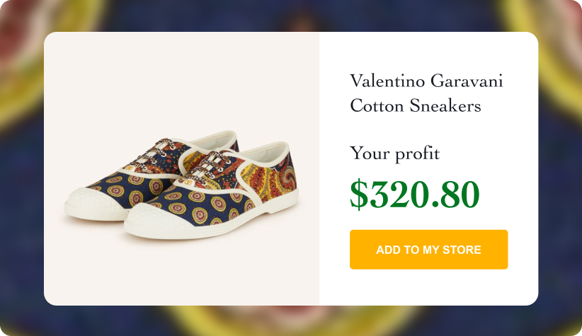 Valentino Garavani Cotton Sneakers